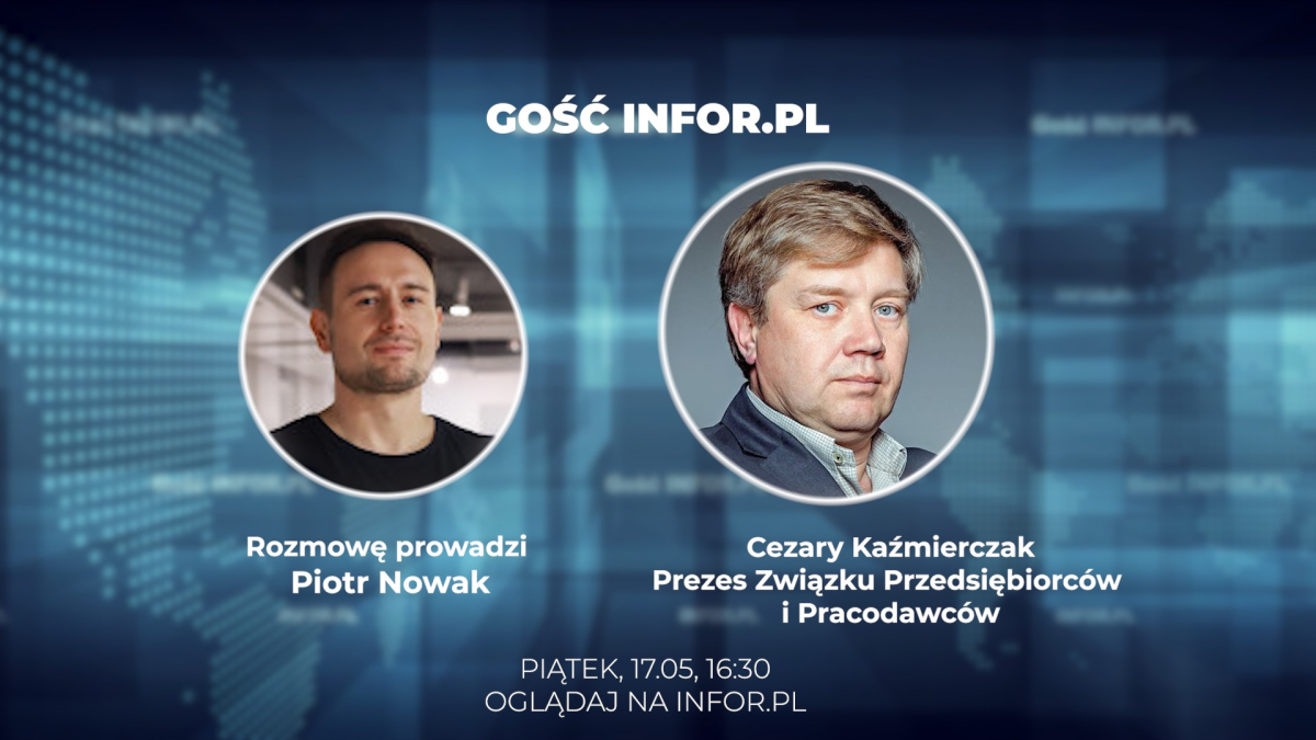 Gość Infor.pl Cezary Kaźmierczak