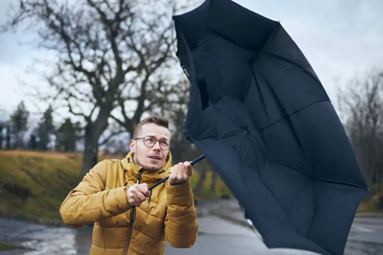 Uwaga na bardzo silny wiatr. Strażacy odebrali już ponad 2 tys. zgłoszeń