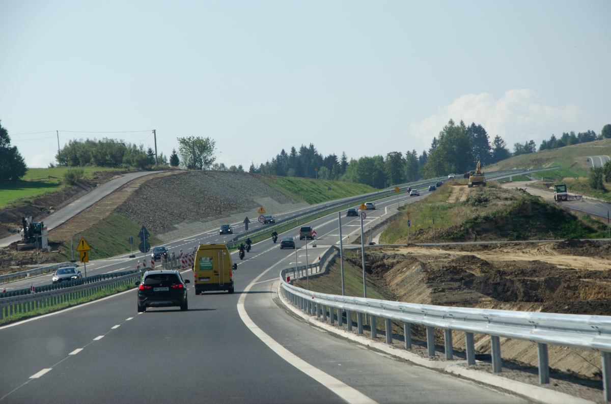 Rdzawka Nowy Targ Polska, droga