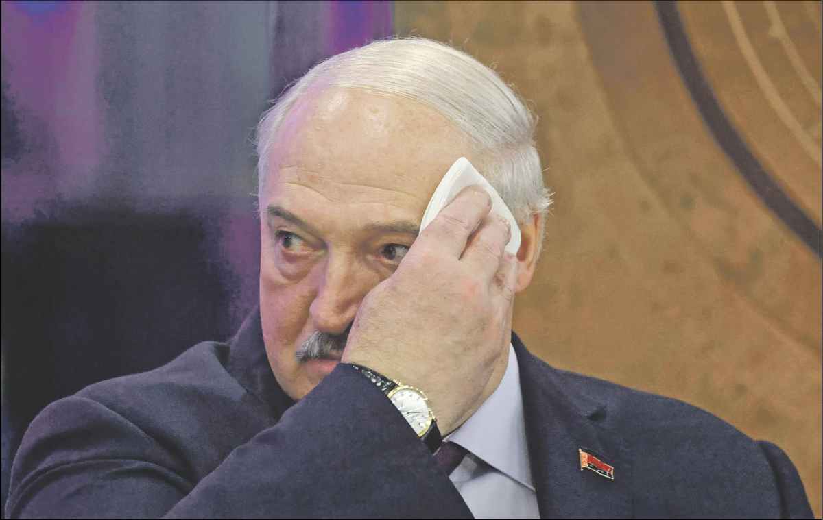 Alaksandr Łukaszenka, przywódca Białorusi