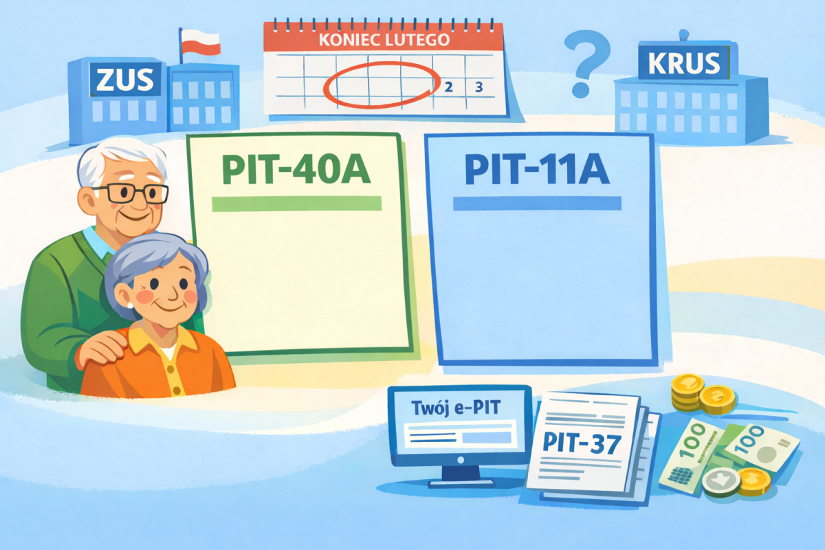Emeryci i renciści a roczny PIT. KAS przypomina: Kiedy nie składać zeznania, a kiedy jest to konieczne!