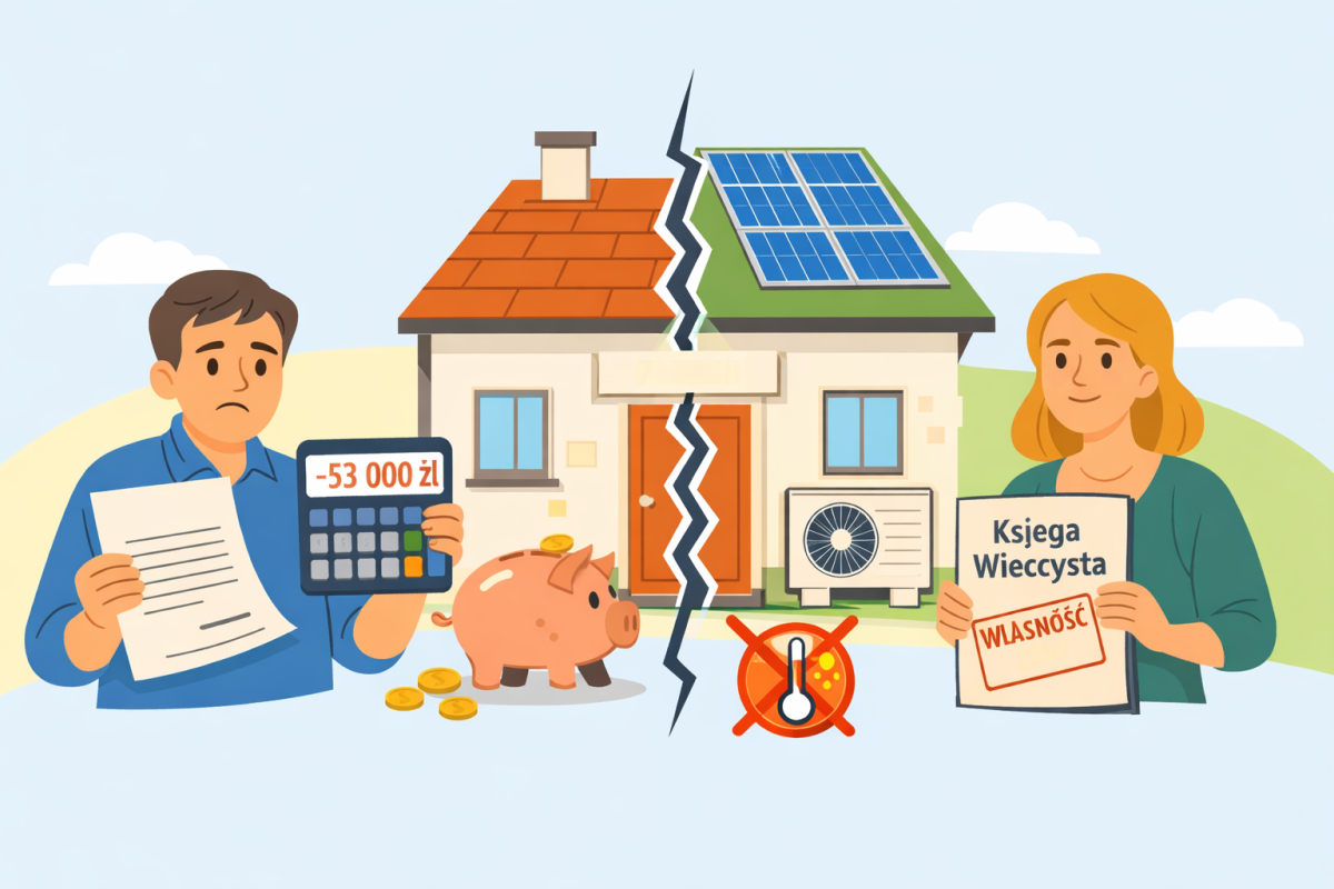 Zapłacił z majątku wspólnego, a i tak musi oddać ulgę termomodernizacyjną. Interpretacja KIS zaskoczy wielu małżonków!