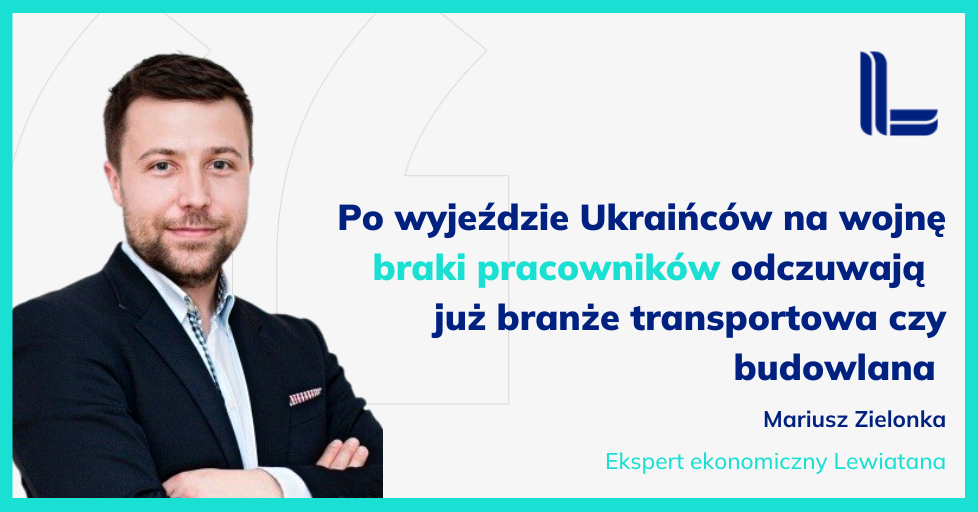 wyjazd ukraińców na wojnę braki pracowników