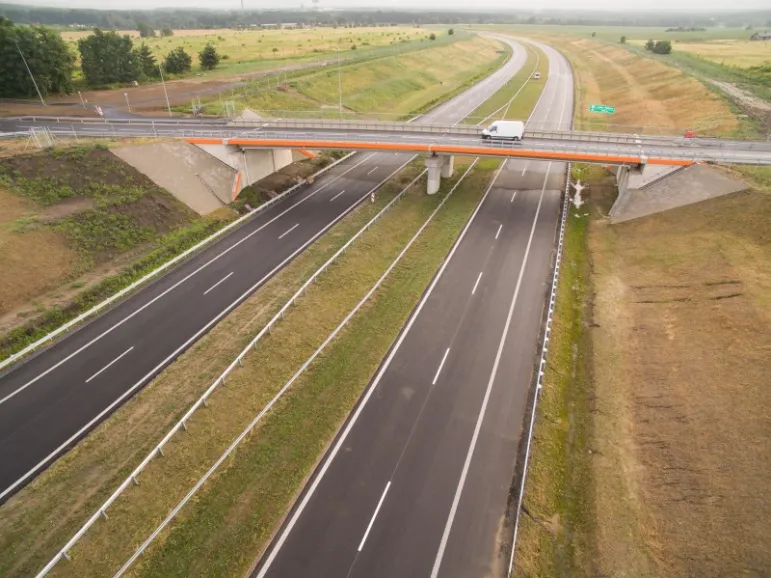 10-kilometrowa obwodnica Lubina w ciągu S3 już otwarta dla kierowców / fot. GDDKiA