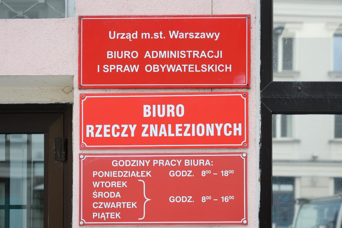 zguby, rzeczy znalezione