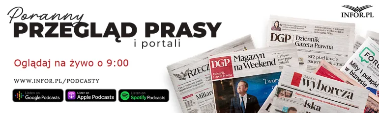 Poranny Przegląd Prasy na żywo