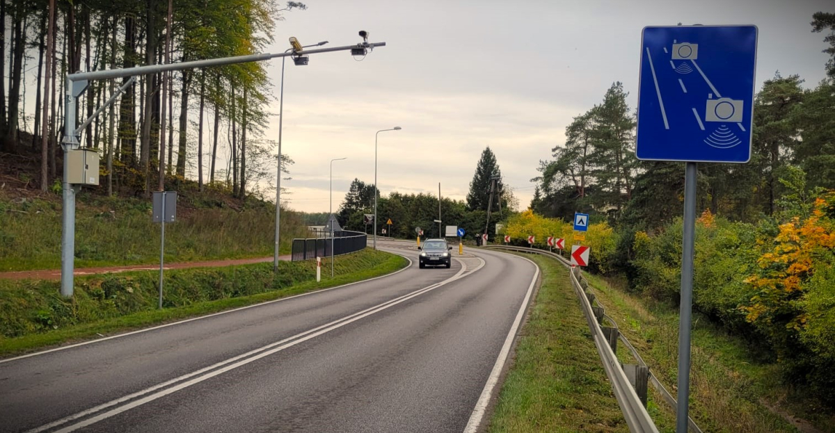 Odcinkowy pomiar prędkości DW211