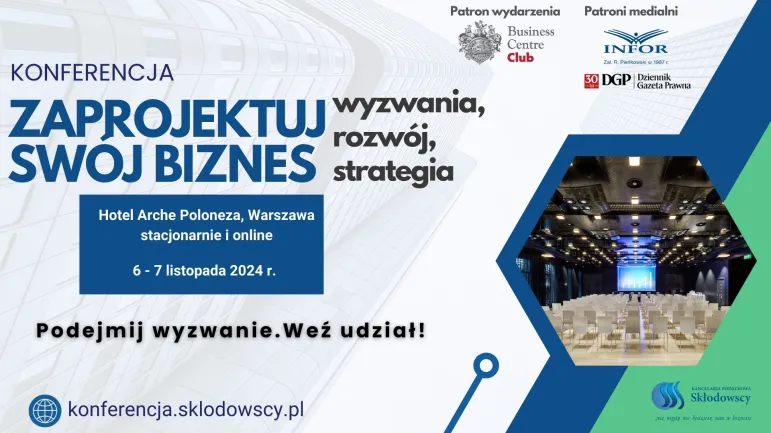 Konferencja Zaprojektuj swój biznes