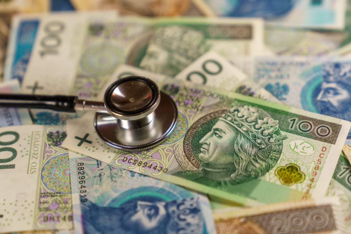 składka zdrowotna podstawa wymiaru składki ZUS zasiłki wypłaty wpłaty ubezpieczenie zdrowotne NFZ