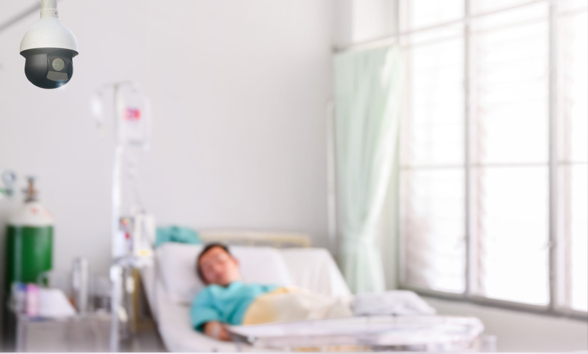 kamera, szpital, monitoring wizyjny