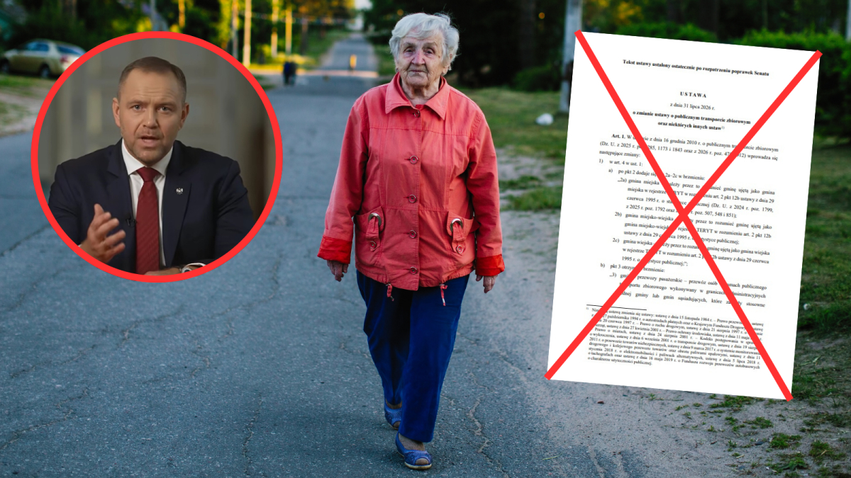 senior, wieś, prezydent, ustawa, weto, komunikacja, autobus, transport