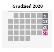 Niedziela handlowa - grudzień 2020 r.