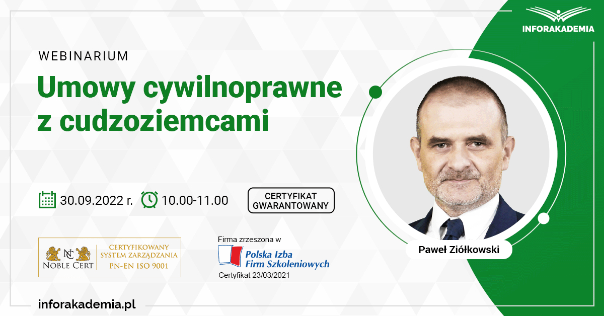 Umowy cywilnoprawne z cudzoziemcami