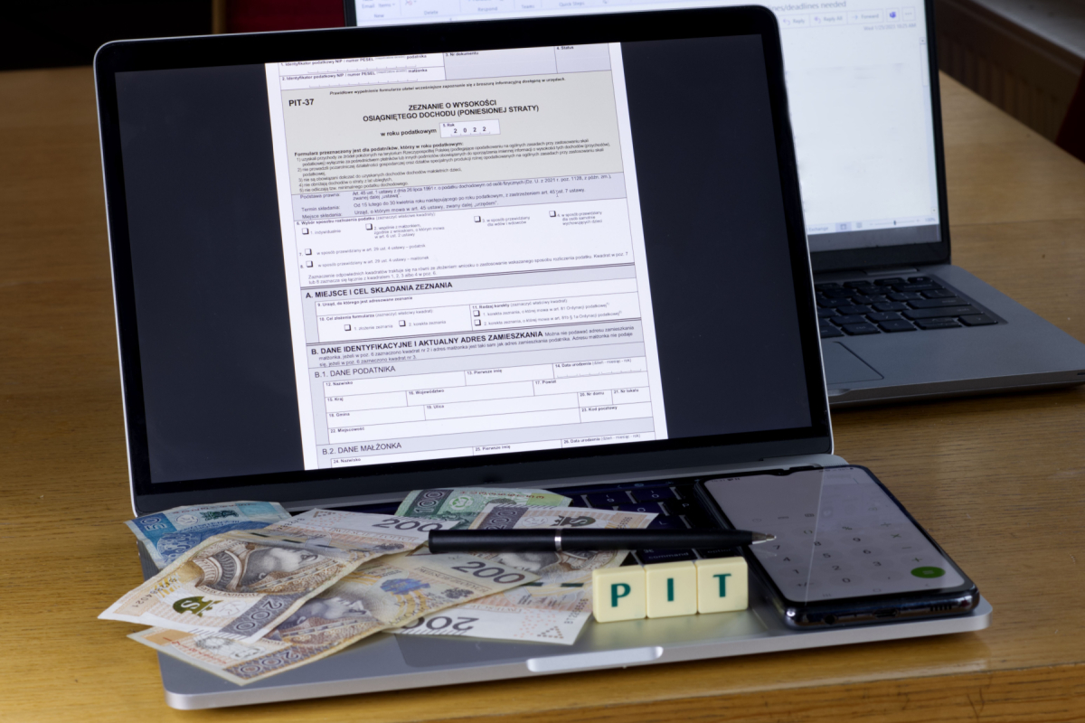 Twój e-PIT a rachunek bankowy. Na przykładzie zeznania PIT-37