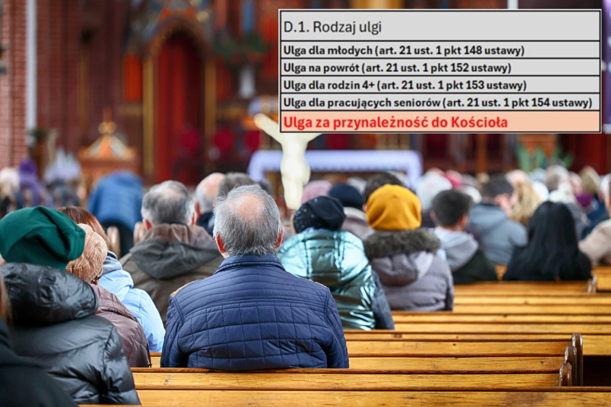 ulga podatkowa, PIT, Podatek dochodowy od osób fizycznych, kościół, Senat