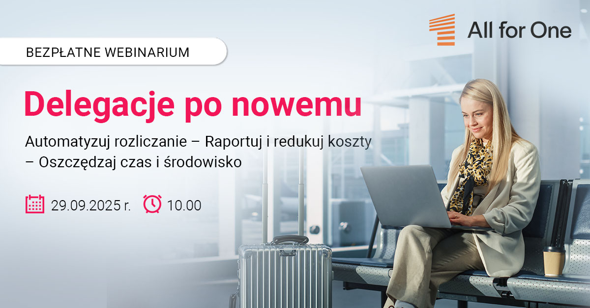 Delegacje po nowemu webinar all for one