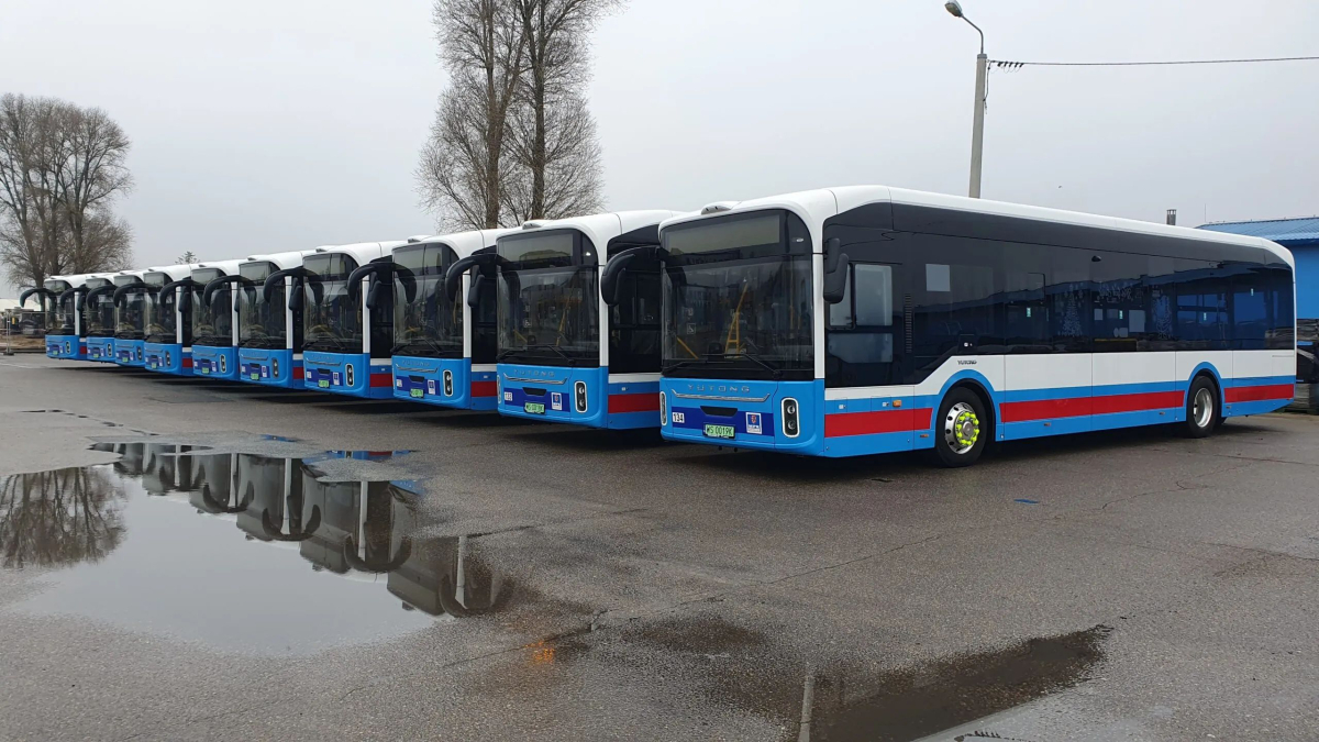 Autobusy elektryczne Yutong U12 trafią do Siedlec