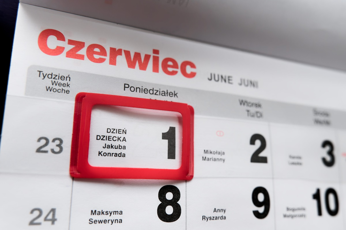 Czerwiec 2026 - dni wolne i godziny pracy. Kiedy jest Boże Ciało?