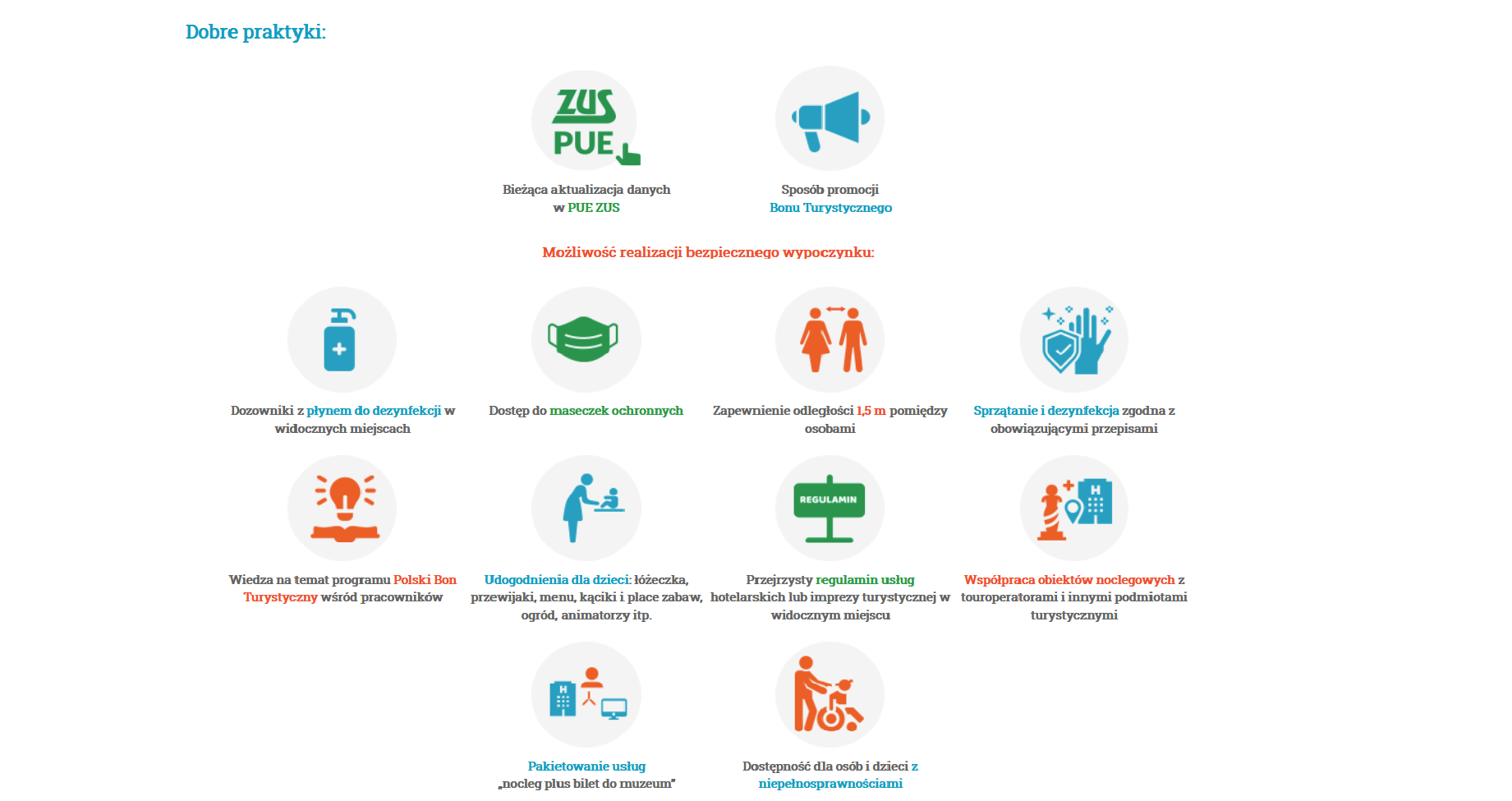 Dobre praktyki/Źródło: Polska Organizacja Turystyczna