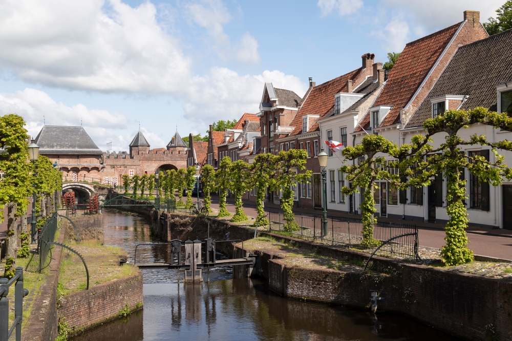 Amersfoort - fragment średniowiecznego centrum miasta