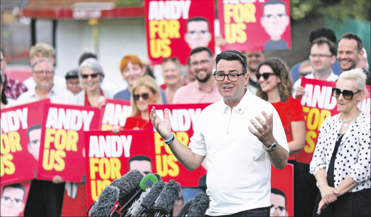 Andy Burnham, kandydat na premiera Wielkiej Brytanii