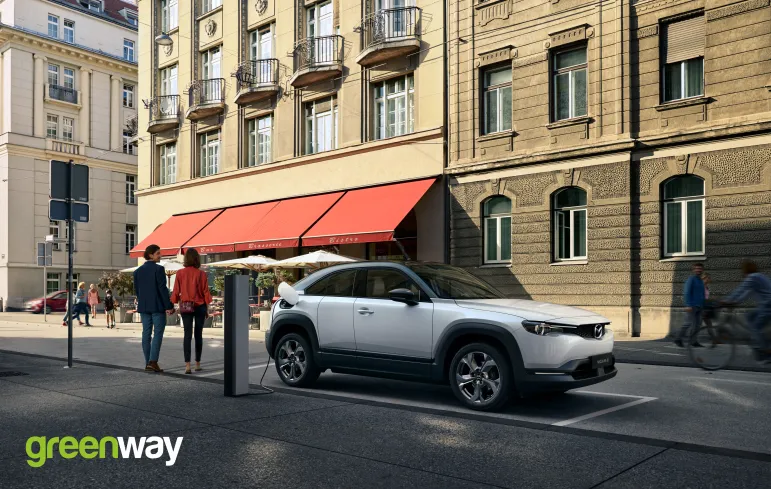 GreenWay i Mazda - współpraca na rzecz elektryków