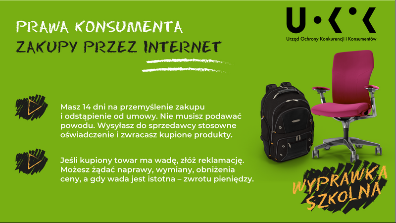 Prawa konsumenta przy zakupie przez Internet