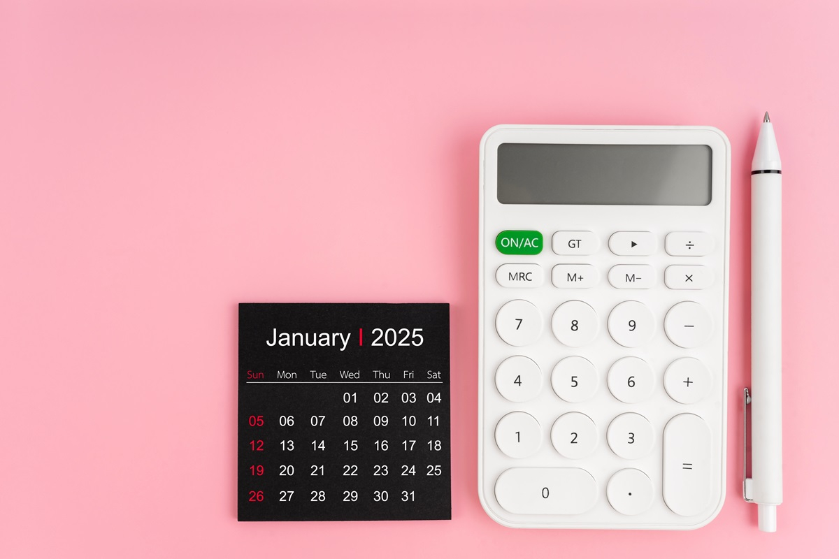 styczeń 2025 godziny pracy dni wolne od pracy