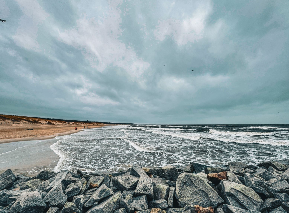 Bałtyk, Ustka - Plaża Zachodnia, Morze Bałtyckie
