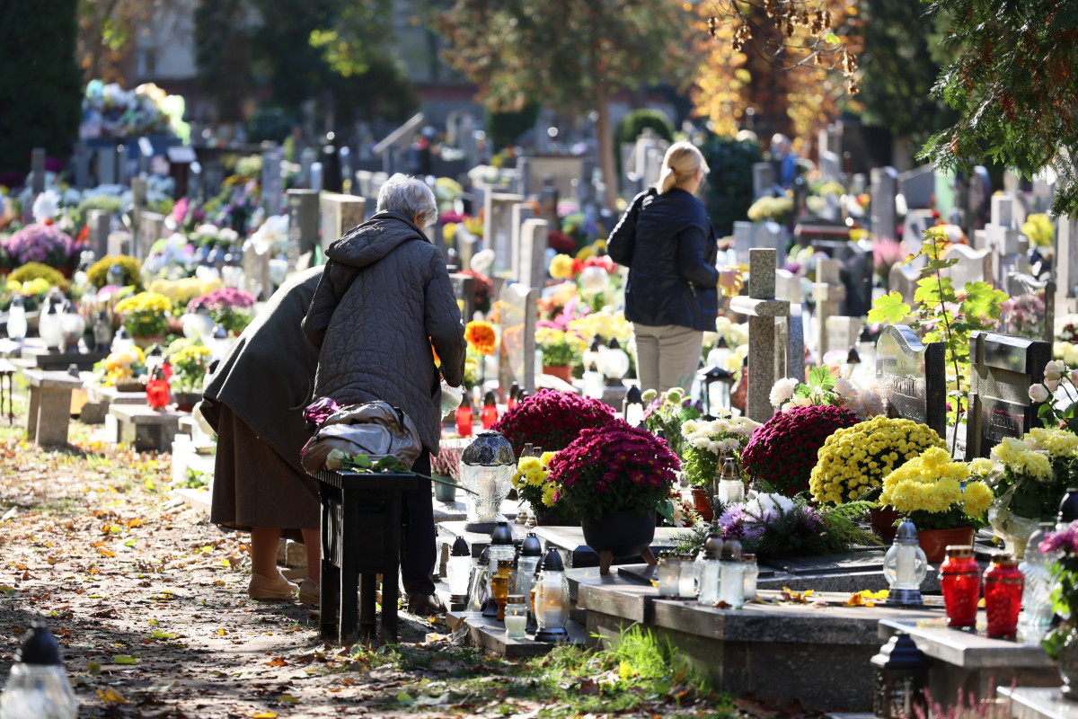 cmentarz, święto zmarłych, wszystkich świętych