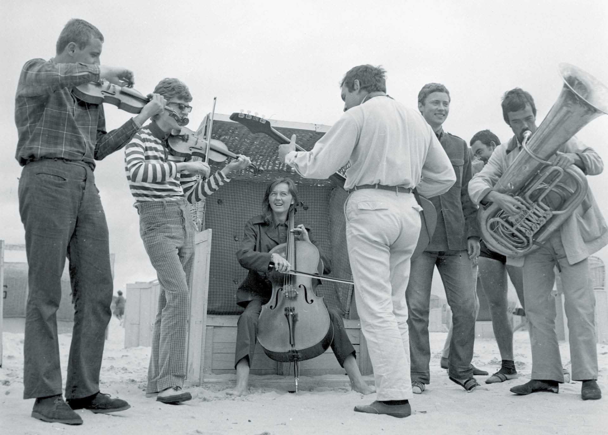 Marek Grechuta i zespół Anawa. FAMA, Świnoujście, 1970 r.