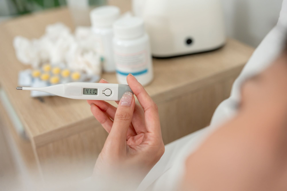 Grypa - wysoka gorączka, objawy, liczba zachorowań