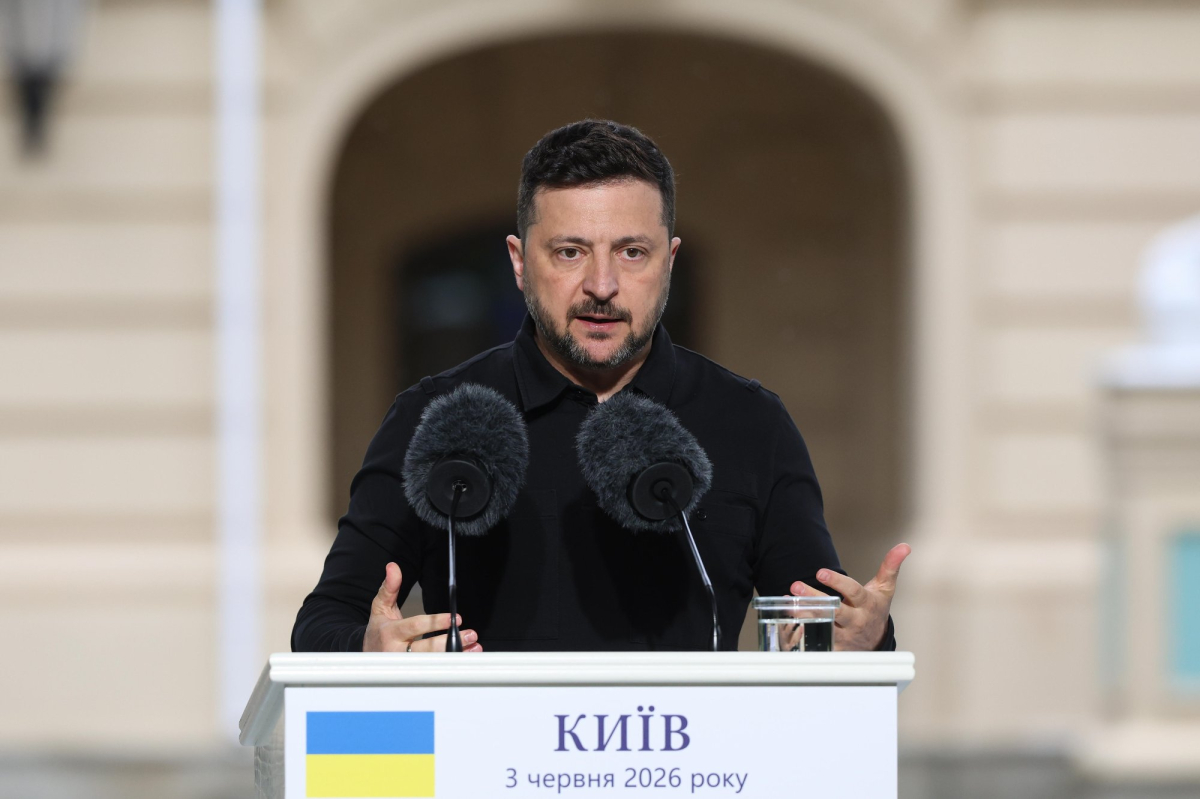 Prezydent Ukrainy Wołodymyr Zełenski