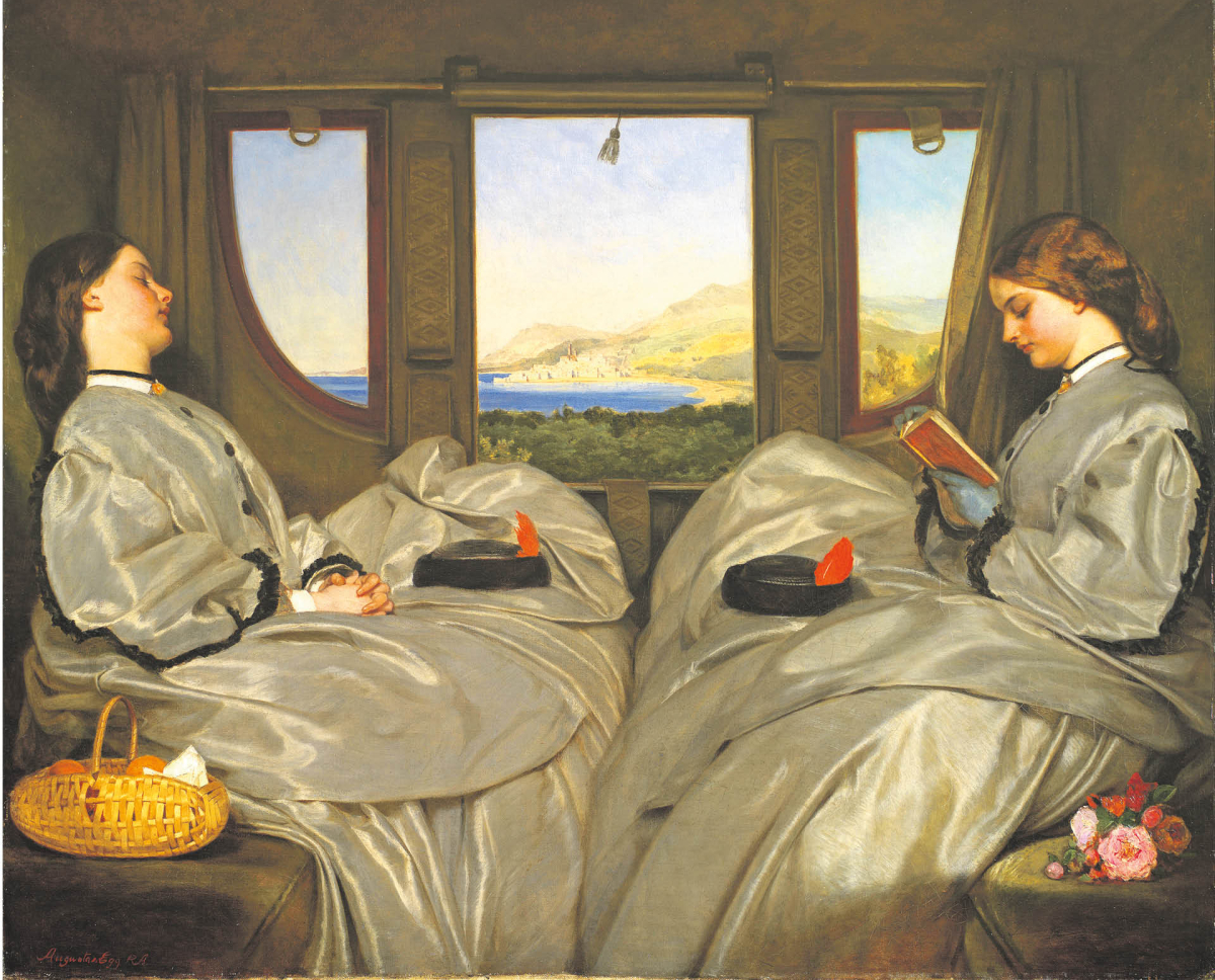 Obraz Augustusa Leopolda Egga „Towarzyszki podróży” (1862)