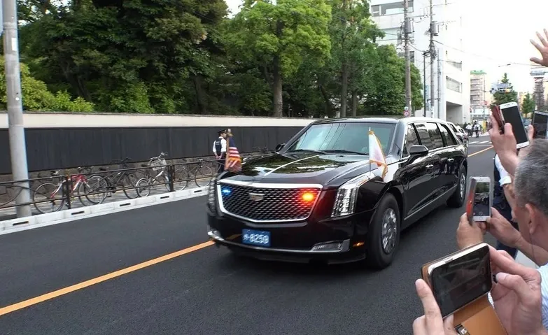 Bestia prezydenta USA, Cadillac One, Biden w Polsce