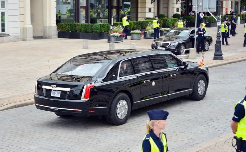 Bestia prezydenta USA, Cadillac One, Biden w Polsce