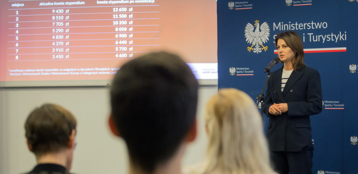 Od 2024 roku wyższe stypendia dla sportowców – nawet za 8 miejsce na największych imprezach