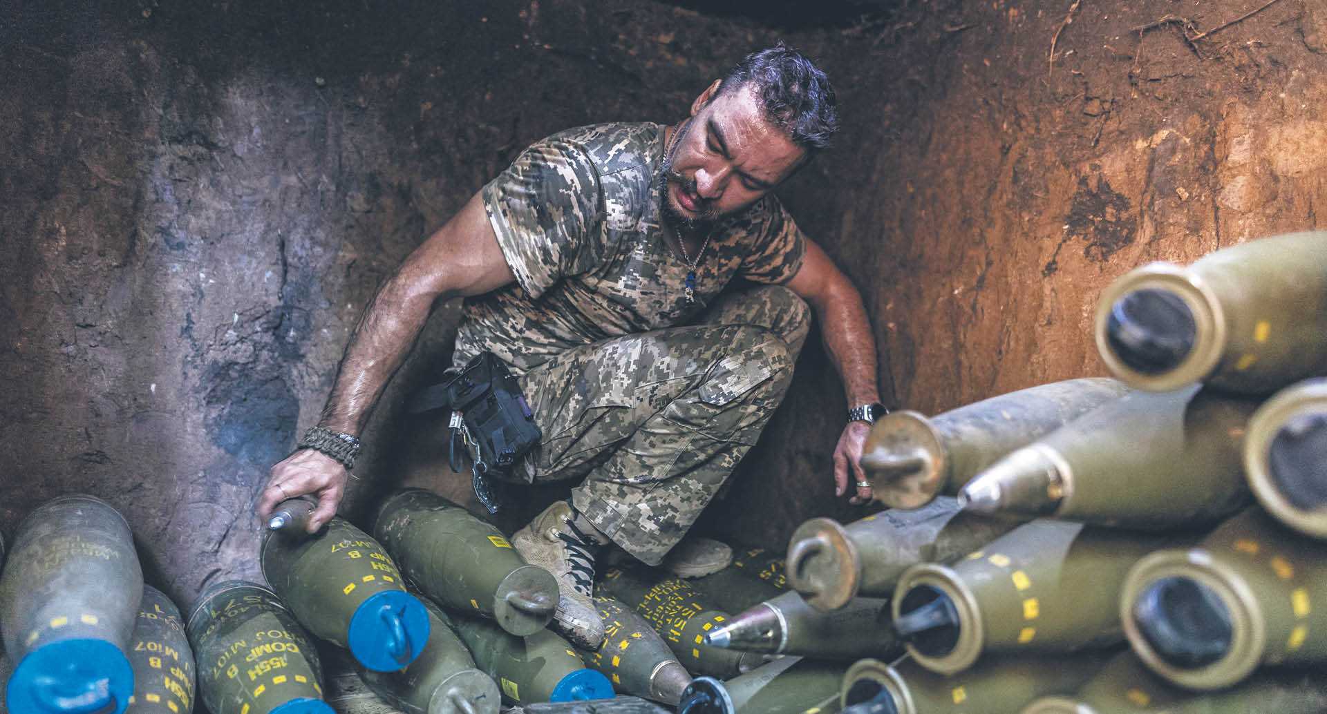 Bez m.in. pocisków 155 mm postępy na froncie są niemożliwe