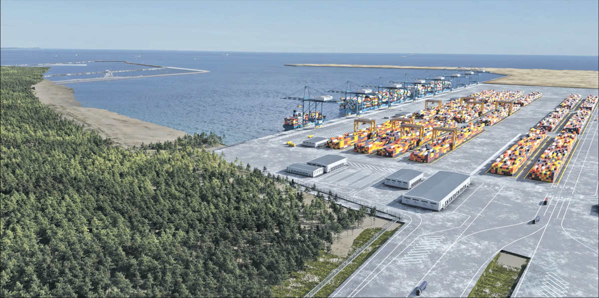 Terminal kontenerowy w Świnoujściu ma być gotowy w 2030 r.