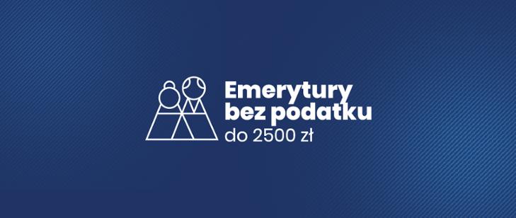 Emerytury bez podatku do 2500 zł brutto od 2022 r. - Polski Ład