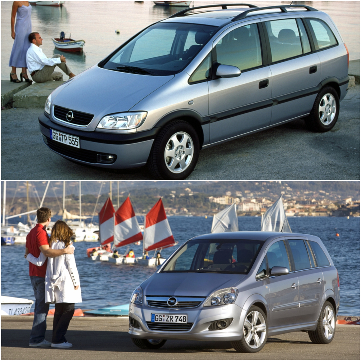 Jak Zafira z Zafirą, czyli porównanie generacji A i B