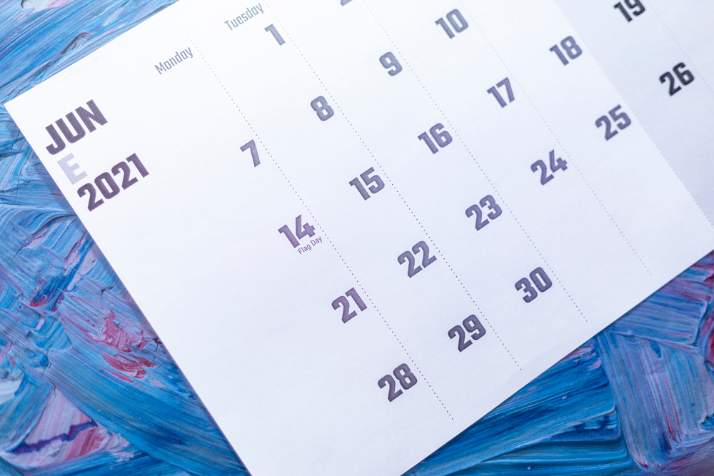 Czerwiec 2021 - godziny pracy, dni wolne, święta