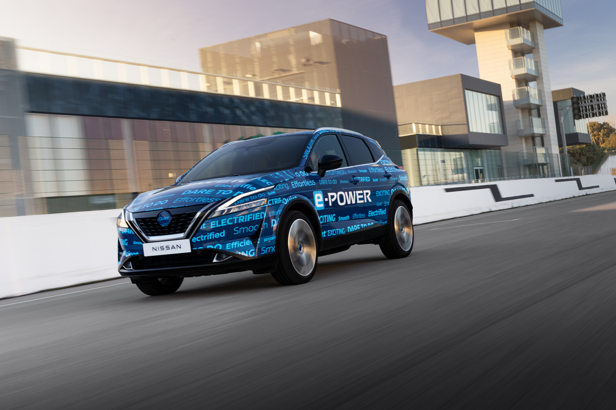 Nissan Qashqai e-POWER: elektryk ze spalinowym zasilaczem
