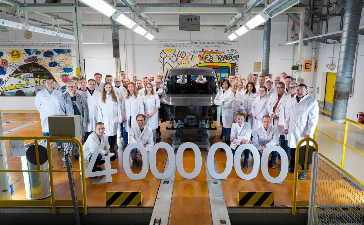 Czteromilionowy Volkswagen z Poznania