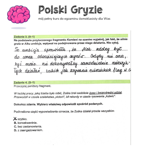 Egzamin ósmoklasisty 2024. Język polski [ARKUSZE CKE i ODPOWIEDZI]