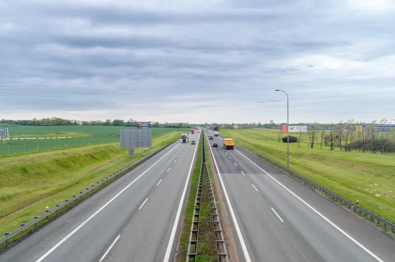 Droga ekspresowa Bedzieszyn,,Poland,-,May,18,,2021:,Expressway,S6