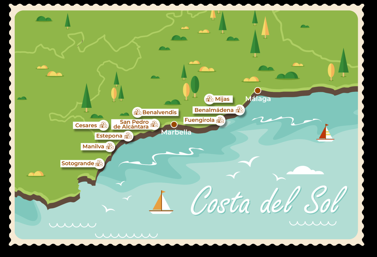Miasteczka Costa del Sol - źródło By-Bright