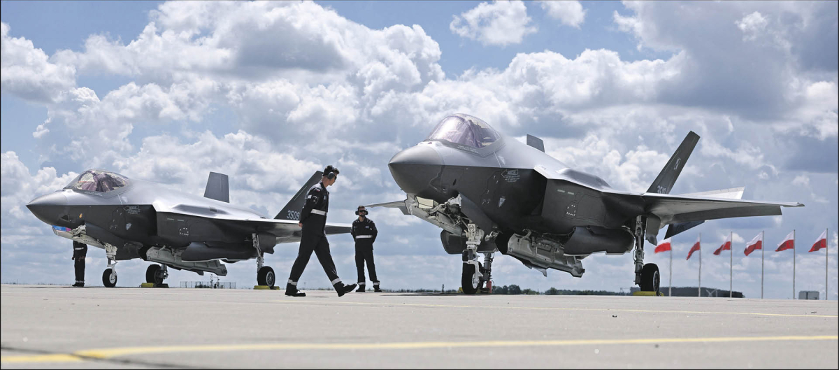 W zeszłym tygodniu Wojsko Polskie wzbogaciło się o myśliwce F-35