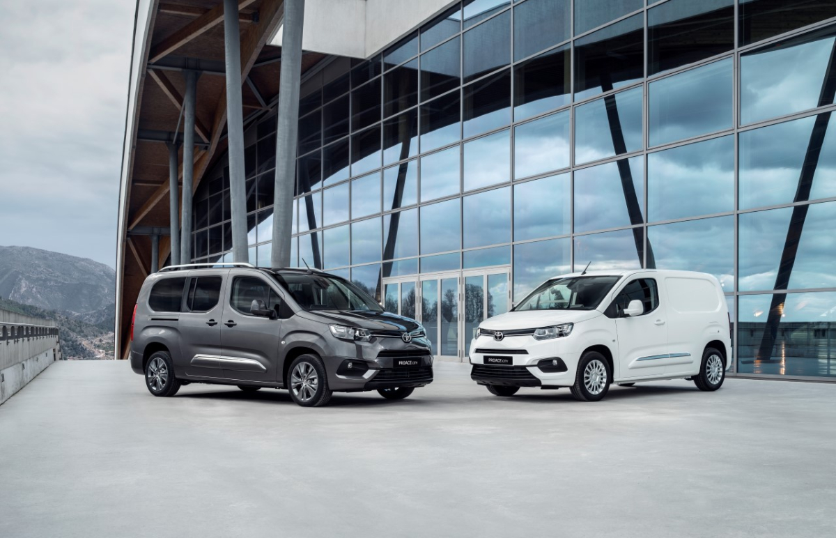 Elektryczna wersja Toyoty ProAce i ProAce City w roku 2020