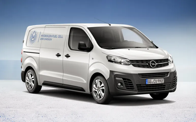 Opel Vivaro-e Hydrogen - 3 minuty tankowania i 400 km zasięgu